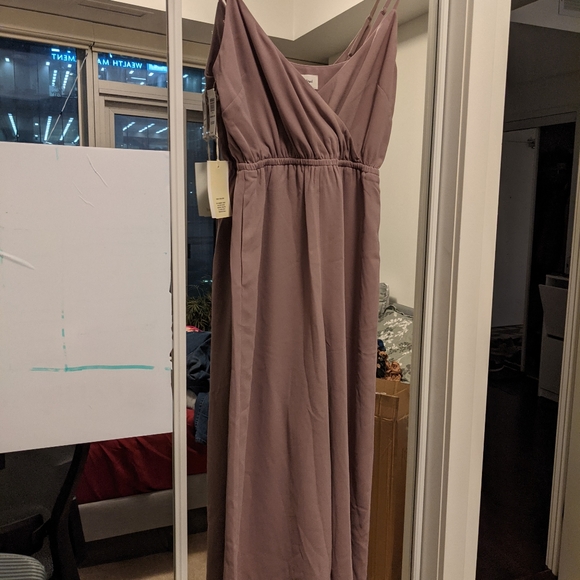 NWT Aritzia Wilfred Melodie jumpsuit - XS - Dusty Mauve - Picture 5 of 8